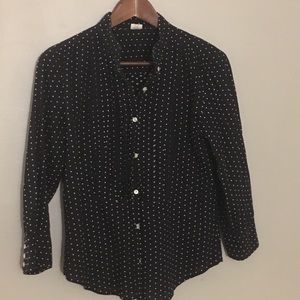 J Crew textured blouse
